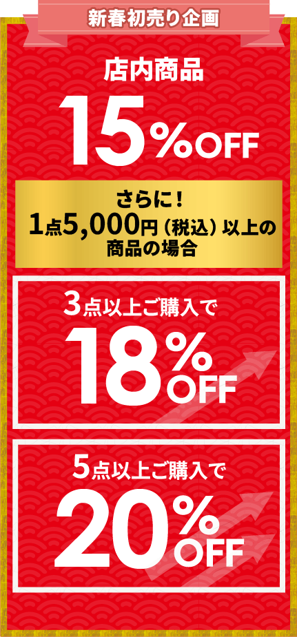 新春初売り企画