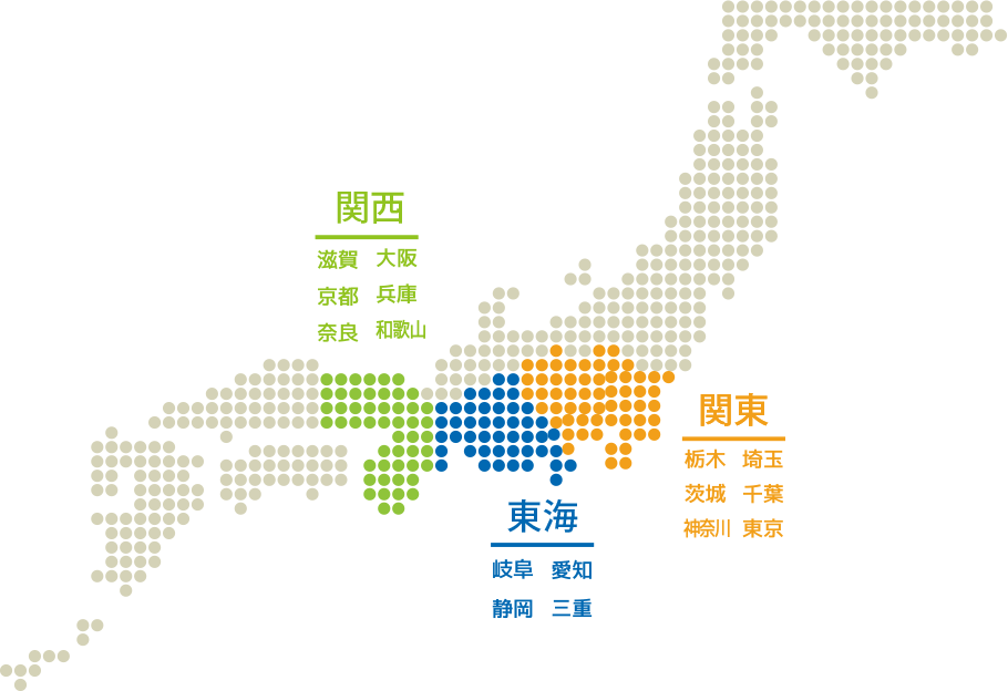 手続き可能店舗 MAP