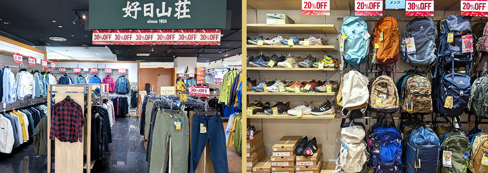 POPUP STORE会場（NEW ARRIVAL）