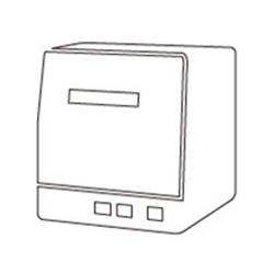 食洗機のイラスト