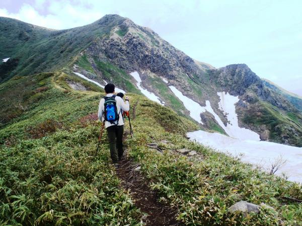 雪も残っています。