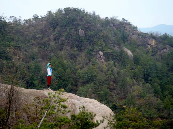 耳岩付近から。　展望の良いところばかりです！