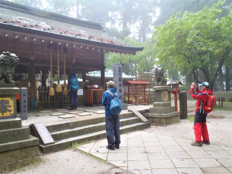 金剛山 葛木神社。