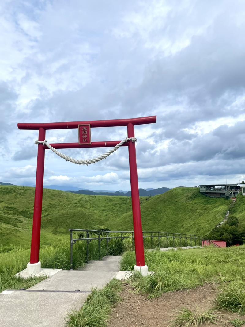 浅間神社の鳥居