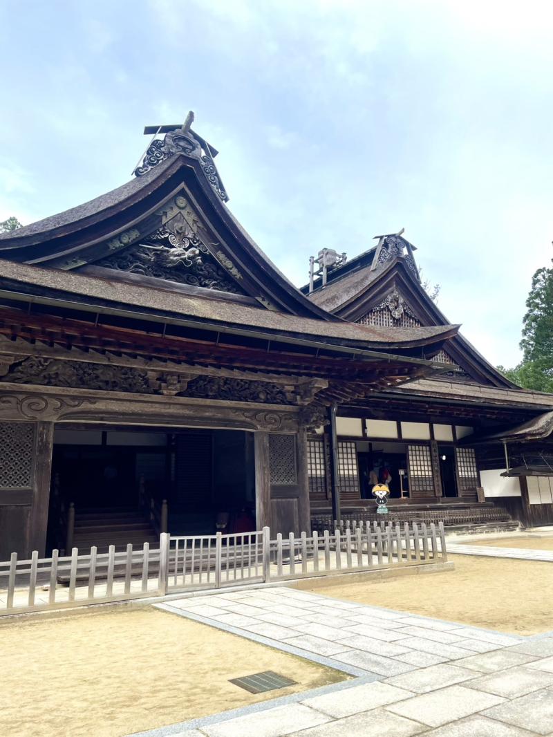 総本山金剛峯寺の本坊。ユネスコ世界文化遺産です。