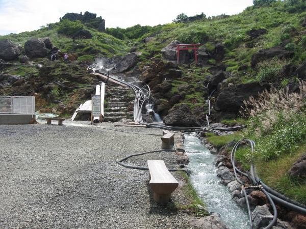 須川温泉からスタート