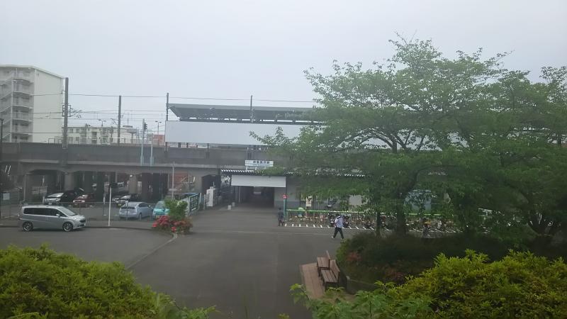 京急長沢駅。ここからスタート。