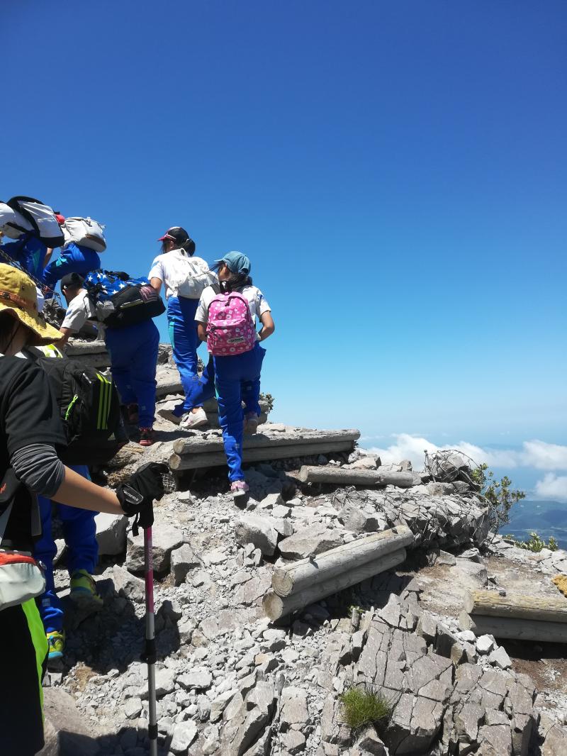 登山 大山