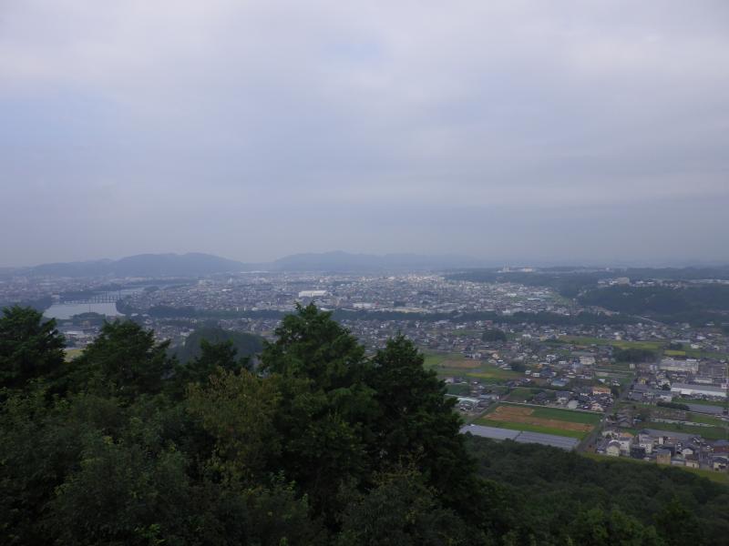 長良川と美濃加茂市街