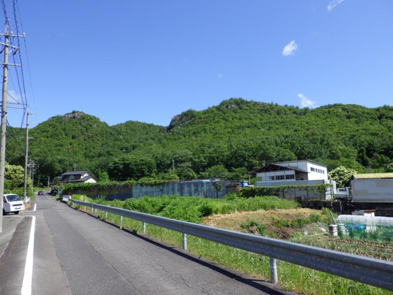 これから向かうどんぐり三山