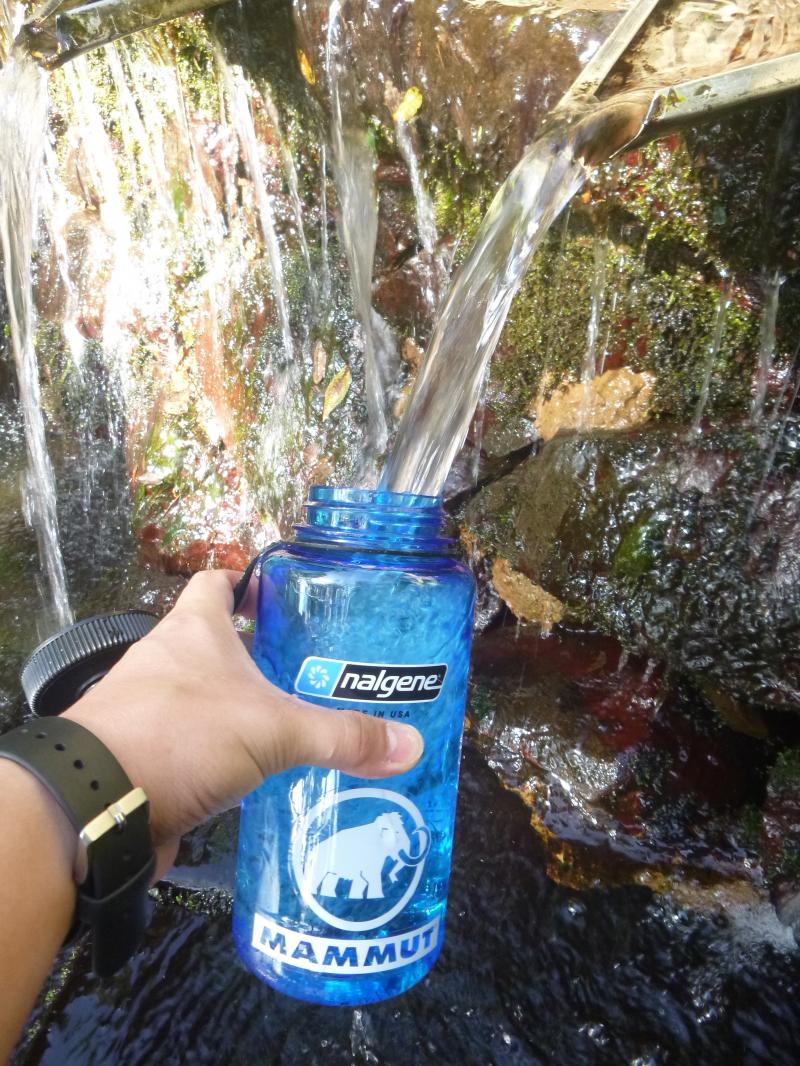 名水百選をボトルに入れ、ミカン畑を歩く白山へ♪♪　