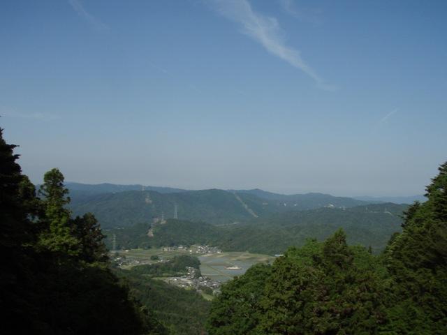 飯道神社からの眺め