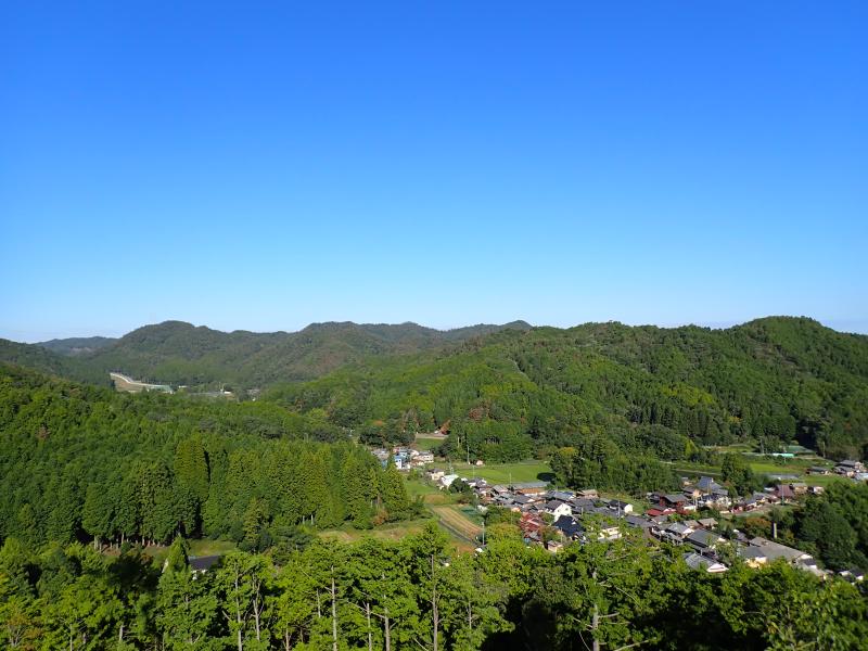 埴生城からの眺め