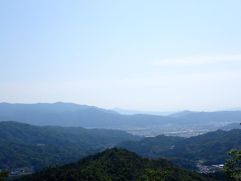 数掛山城からの眺め