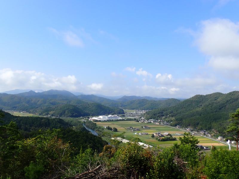 新庄城からの眺め