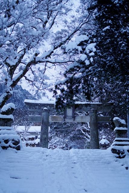 雪！たくさん積もっています。ワクワクしながら出発です。