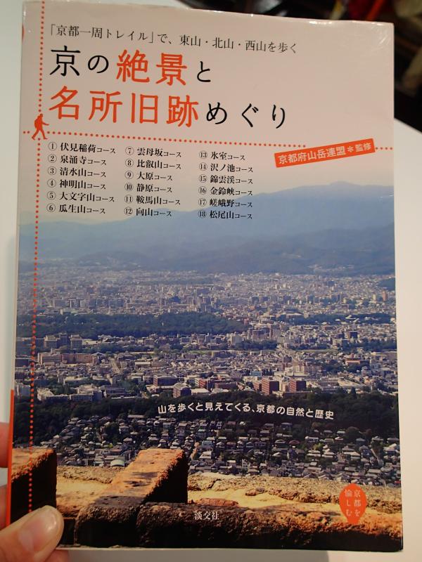 淡交社『京の絶景と名所旧跡めぐり』①の伏見稲荷コースでした。