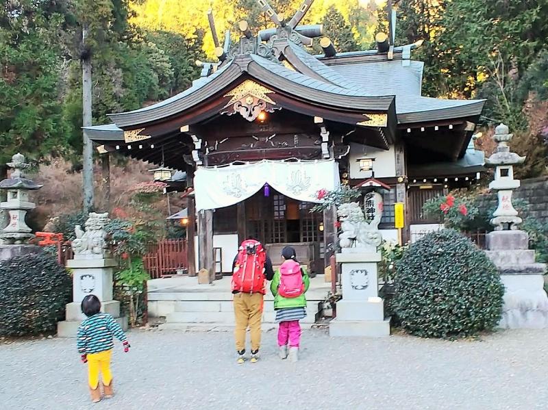 今熊神社で初詣