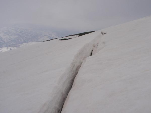 ヒビはいってます