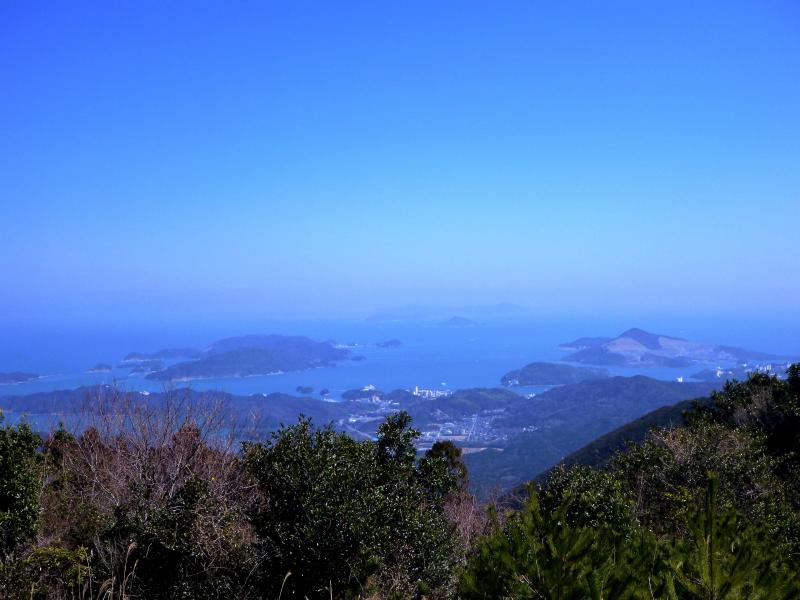 伊勢湾が一望でした