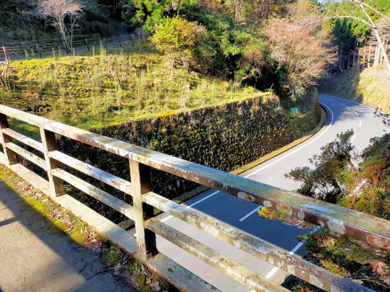 比叡山ドライブウェイを横切ります