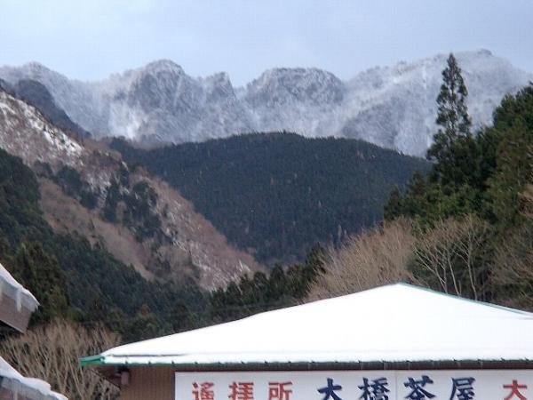 雪山シーズンがやってきました！！山上ヶ岳です。