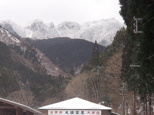 凍てつく山上が岳。ようやくこの風景が見られるようになりました。