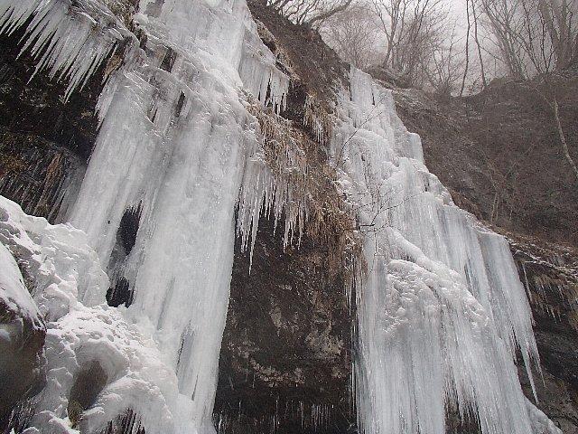 大峰のシェイクスピア氷柱群