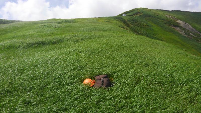 源頭部。ここから水になって大地に溶けてしまってもいいとも思えてしまう。