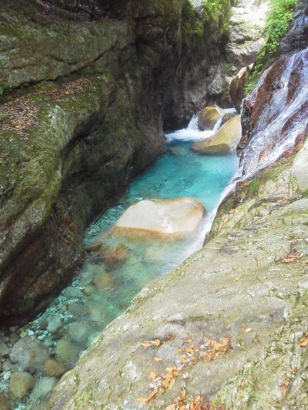 滝！滝！滝！ゴルジュ！