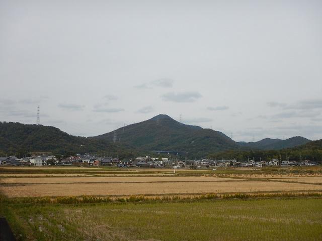 今田町から見た虚空蔵山。