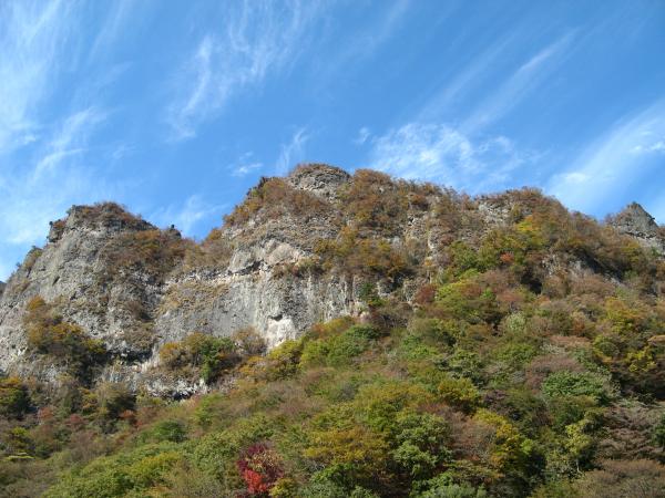 今回歩いた金洞山尾根