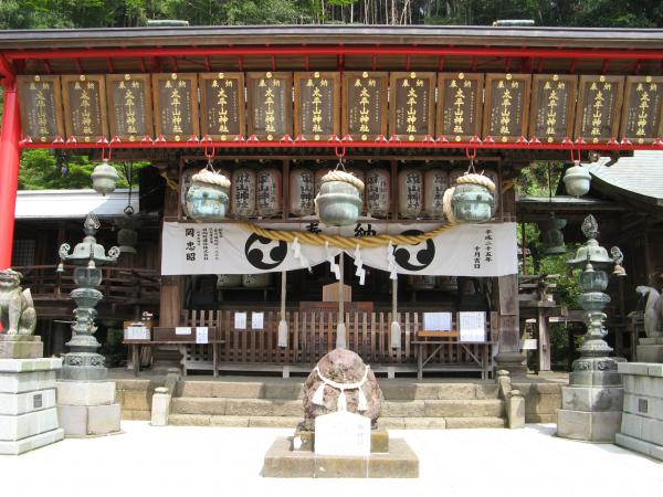 とても立派な太平山神社本殿
