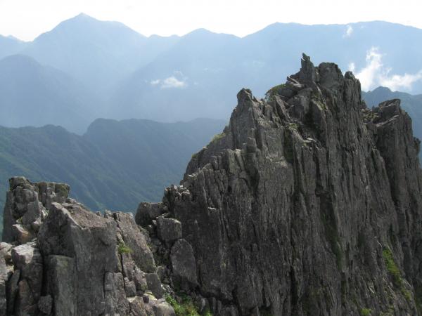 北穂高岳東稜に行ってきました!!
