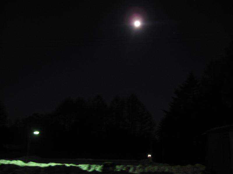 日の出前に出発です。