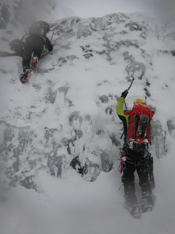 裏同心ルンゼ。