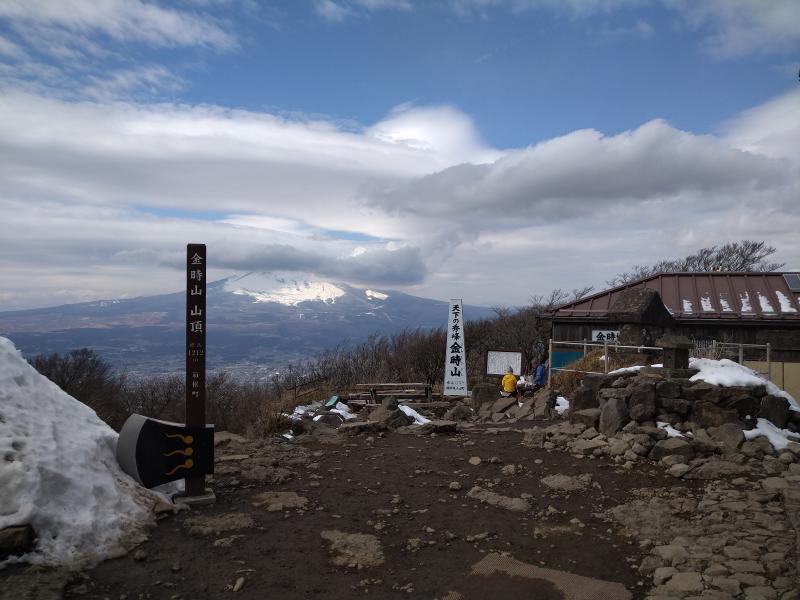 乙女峠から金時山までは晴れ間がちょうど来て最高に気持ちよかったです！頑張ったかいがありました！