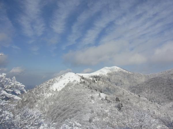 ストライプ模様の雲
