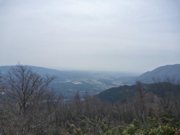 頂上から海への眺め