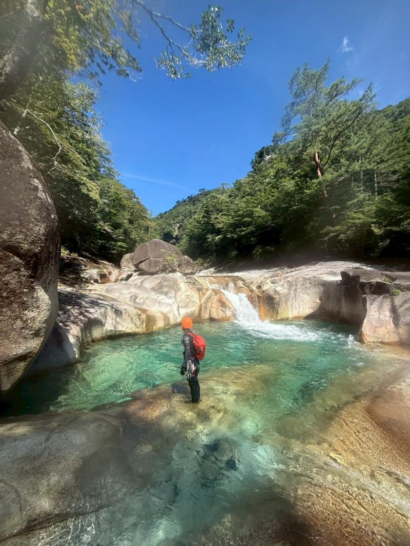 唯一無二の渓相。