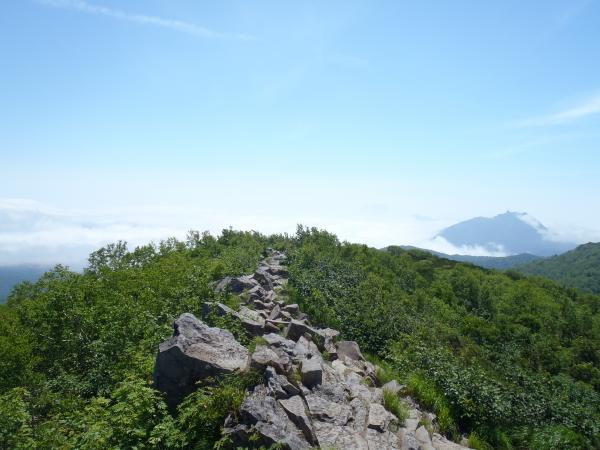 空沼岳山頂より