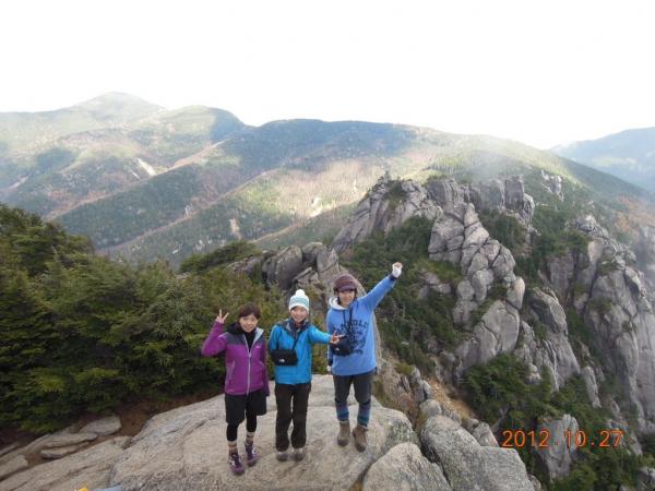 一瞬の晴れ間を狙って