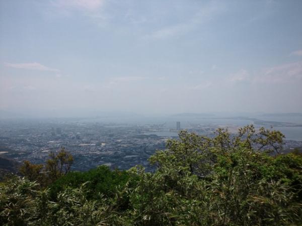 立花山から志賀島方面