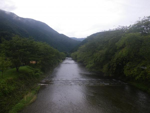 高野川を渡ります。