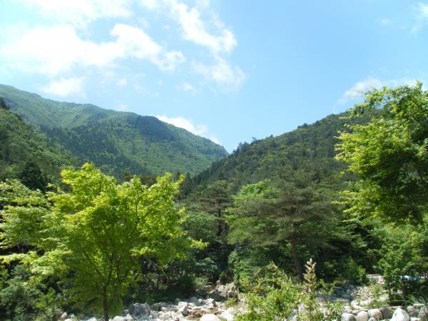 天気は快晴！しゅっぱーつ！