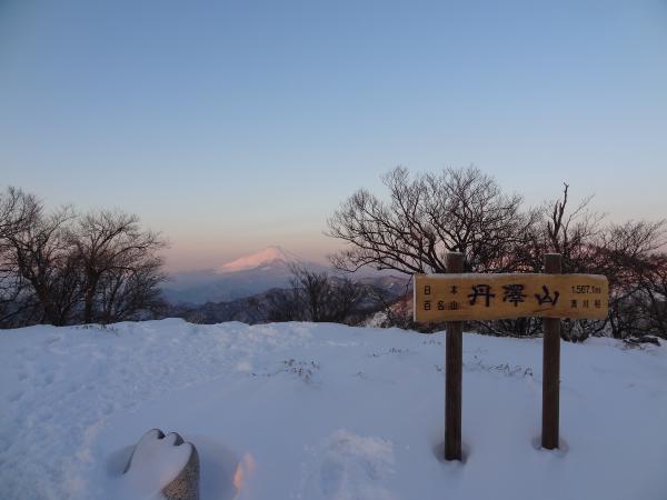 朝起きると富士山が見えました！