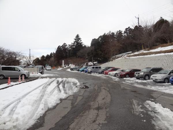 駐車場も多くの車が停まってます