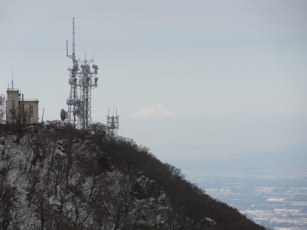 富士山が見えました