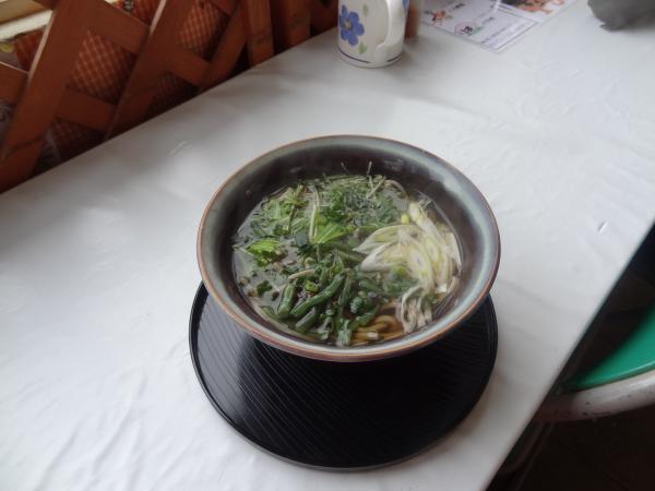 せきれい茶屋でそばを