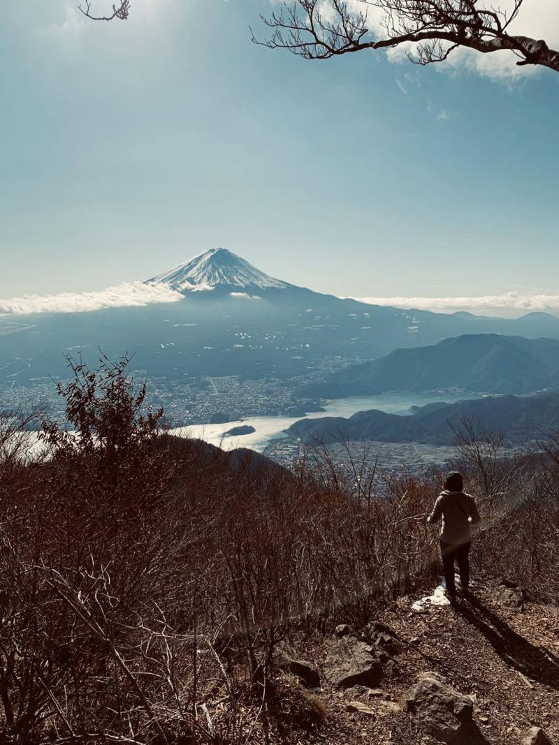 そして展望台からの富士山！